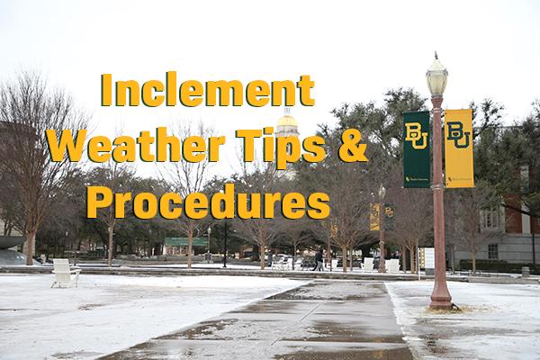 inclement weather