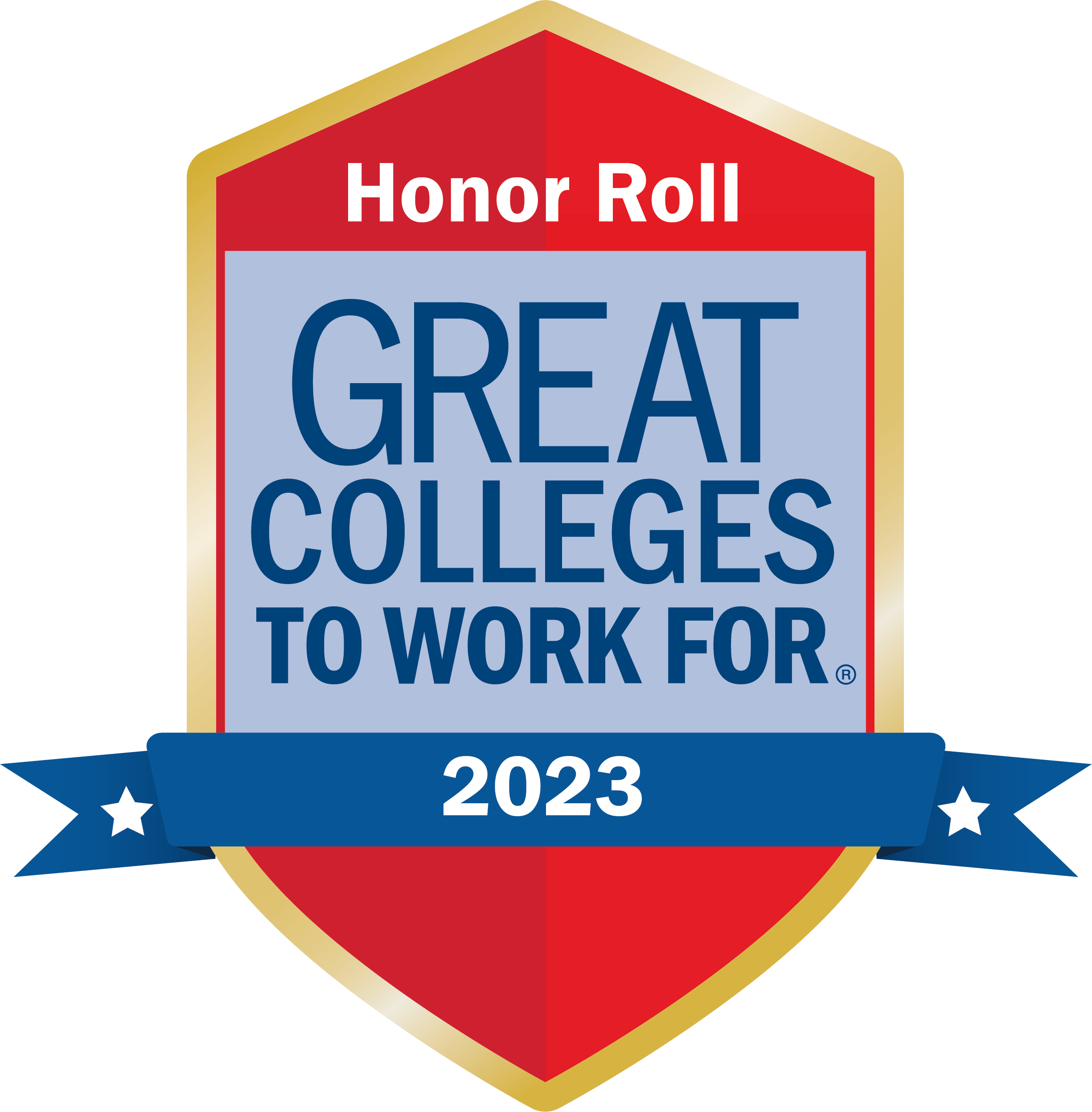 Great Colleges to Work For Badge - 2023