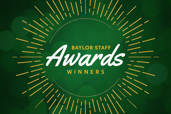 Baylor Staff Award Winners