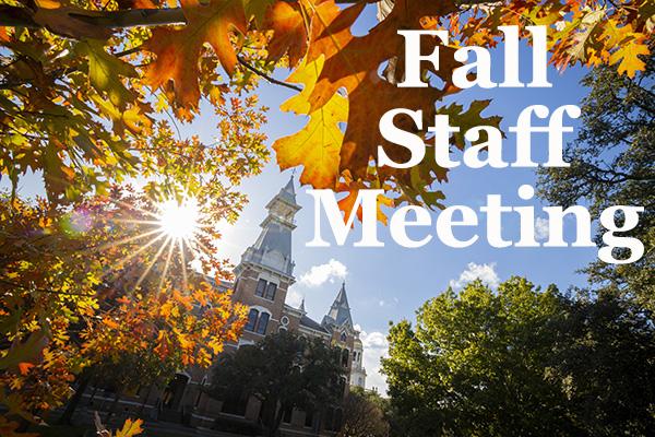 fall staff meeting